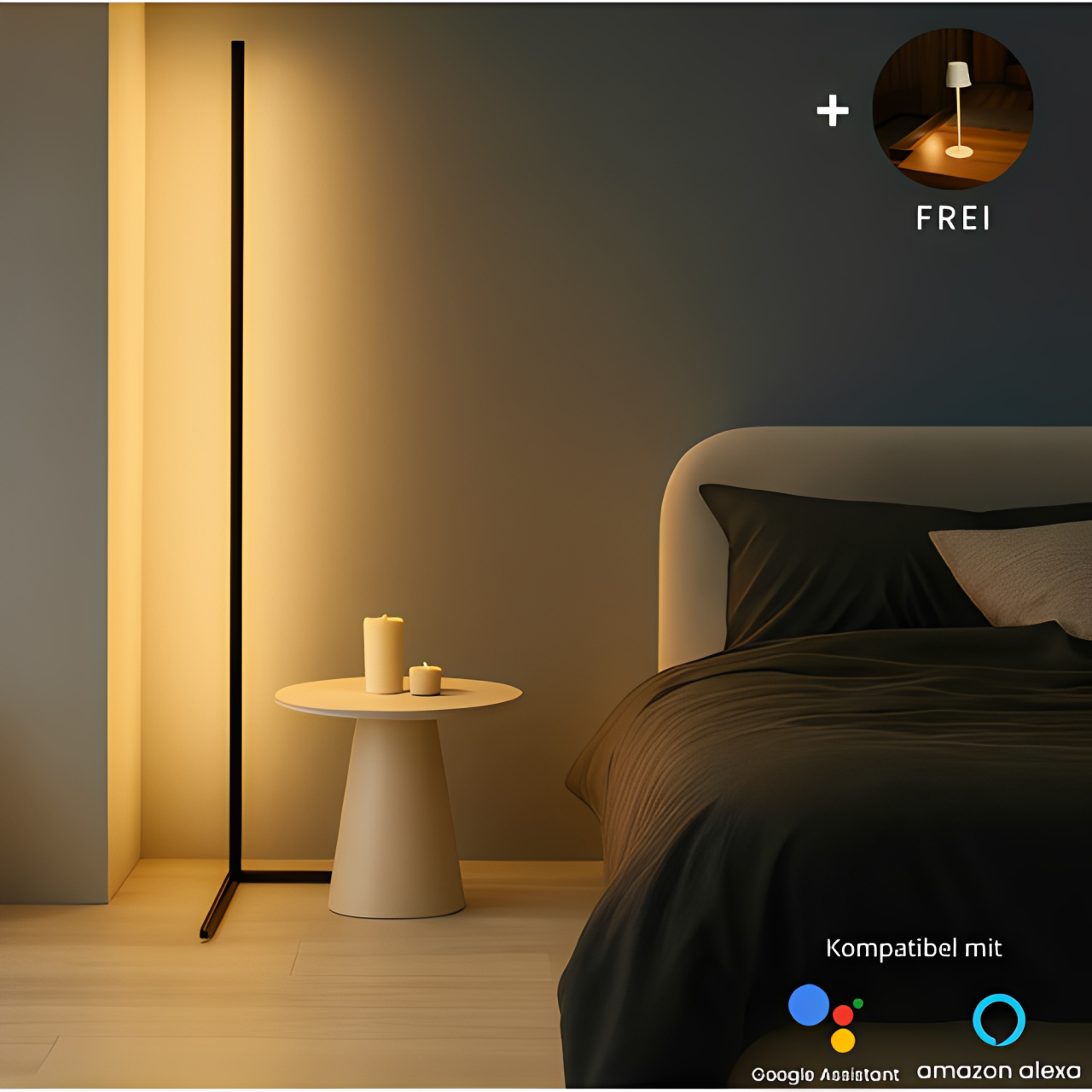 Lya | Intelligente Stehlampe